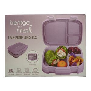 Bentgo Fresh Leak-Proof Large Capacity Lunch Box, Lilac
